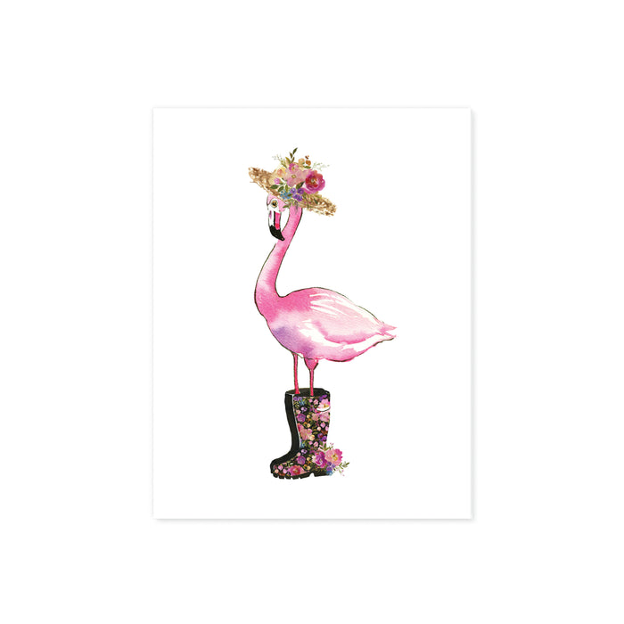 Straw Hat Flamingo - Flamingo Stuff