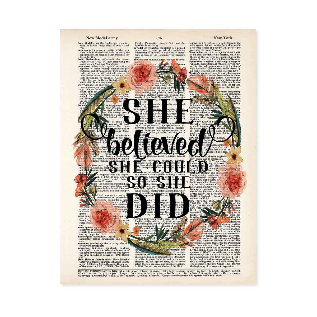 She Believed She Could So She Did Wallpaper